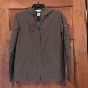 🌿Columbia jacket w hood.